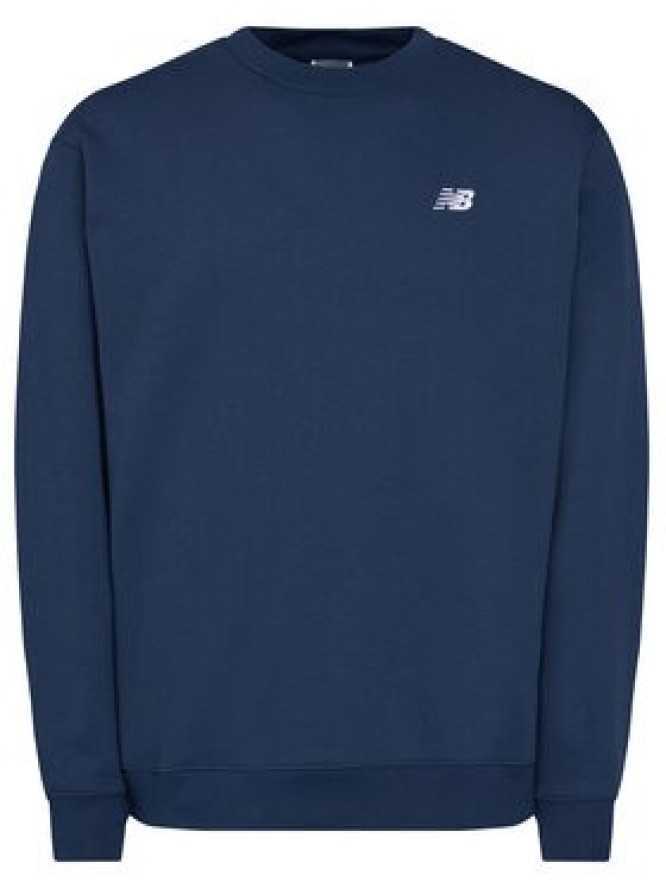 New Balance Bluza Small Logo MT41507 Granatowy Relaxed Fit