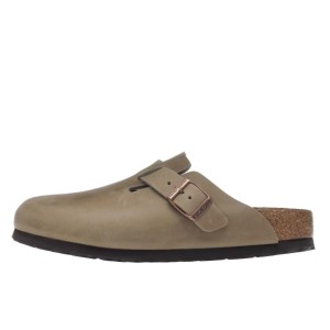 Birkenstock Boston Soft Footbed Oiled Leather Tobacco Brown