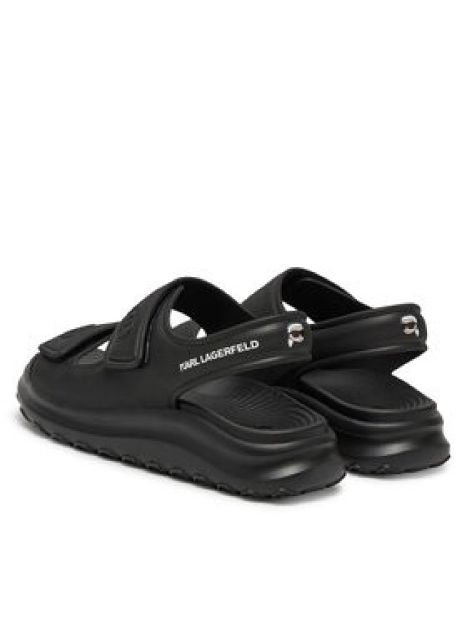 KARL LAGERFELD Sandały KL77015 Czarny