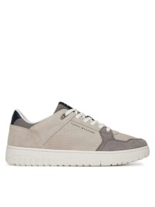 Tommy Hilfiger Sneakersy Basket Core Lite Suede FM0FM05519 Beżowy