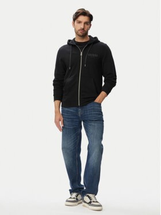 Guess Bluza M6YQ48 K4244 Czarny Slim Fit