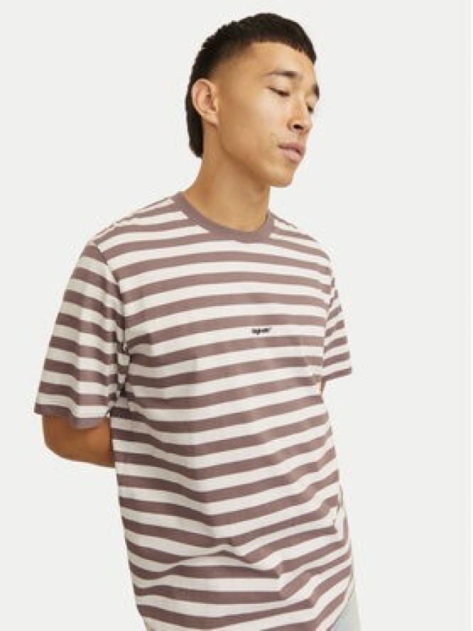 Jack & Jones T-Shirt Vesterbro 12265748 Beżowy Relaxed Fit