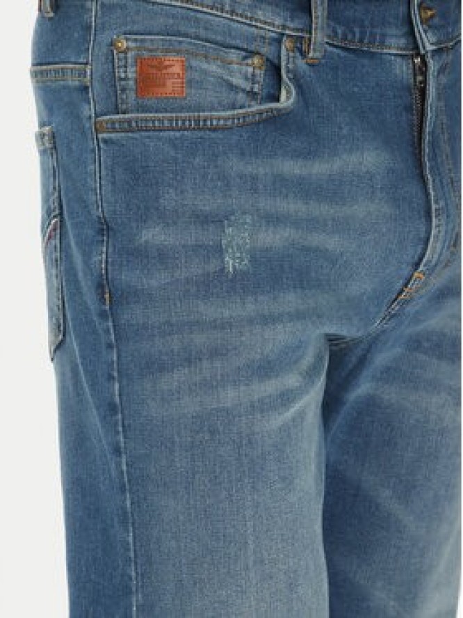 Aeronautica Militare Jeansy 251PJ205CT3528 Niebieski Regular Fit