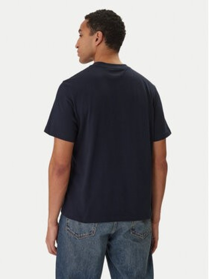 Calvin Klein Jeans T-Shirt Hero Monologo LV04RB862G Granatowy Regular Fit