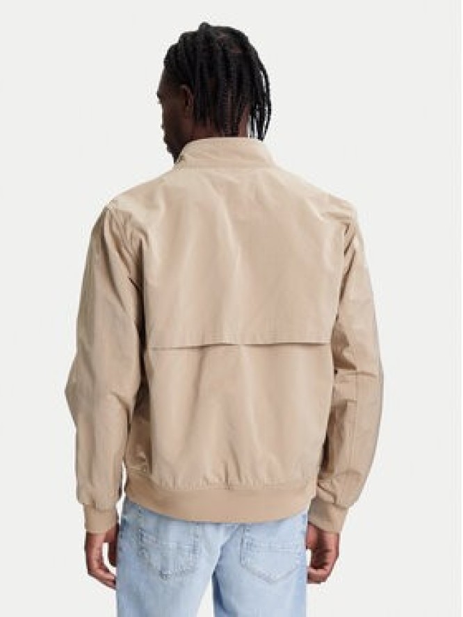 Tommy Hilfiger Kurtka bomber Harrington MW0MW39637 Beżowy Regular Fit