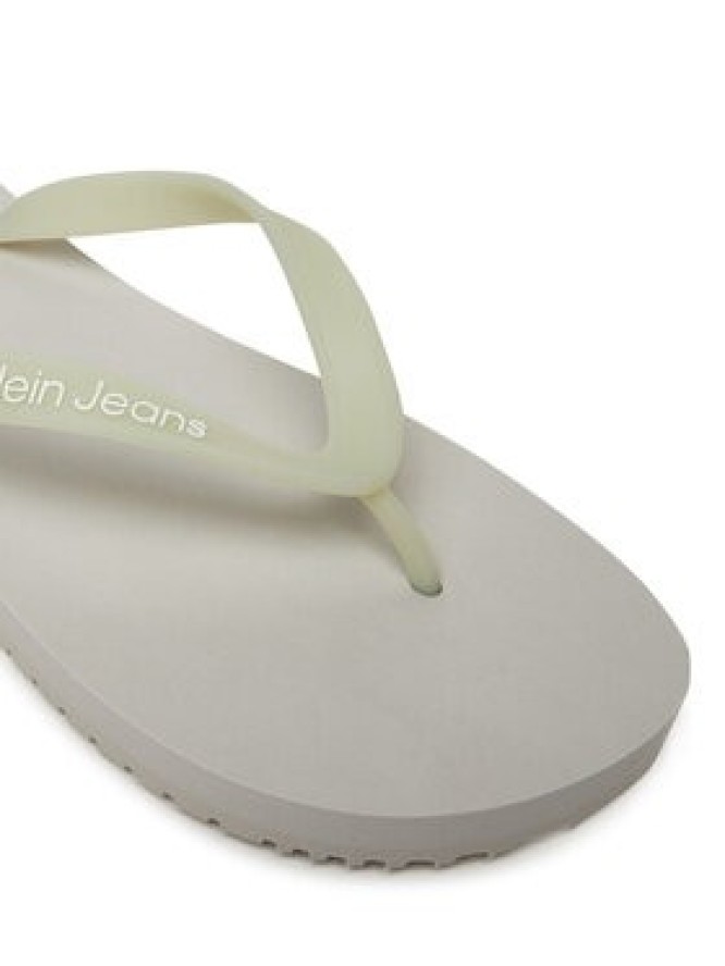 Calvin Klein Jeans Japonki Beach Sandal Transparent Tpu YM0YM01267 Szary