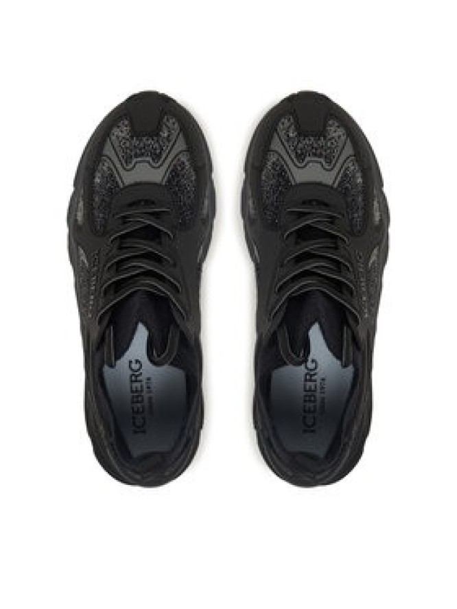 Iceberg Sneakersy IUSOCK Czarny