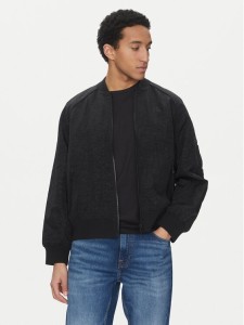 Calvin Klein Jeans Kurtka bomber J30J322938 Czarny Relaxed Fit