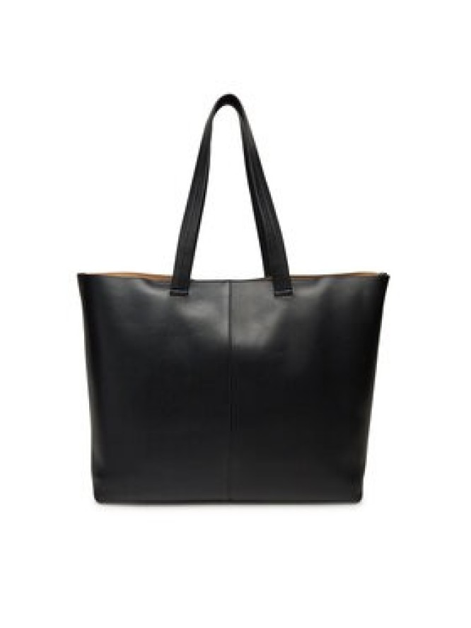 Calvin Klein Torba Ck Premium Leather E/W Tote Xl K50K512894 Czarny