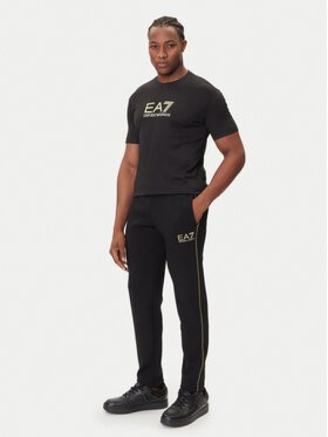 EA7 Emporio Armani T-Shirt 7M000667 AF13739 UC001 Czarny Slim Fit
