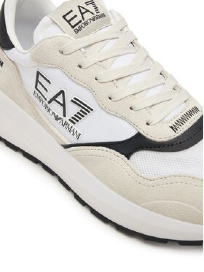 EA7 Emporio Armani Sneakersy 7X000341 AF18616 MZ021 Biały