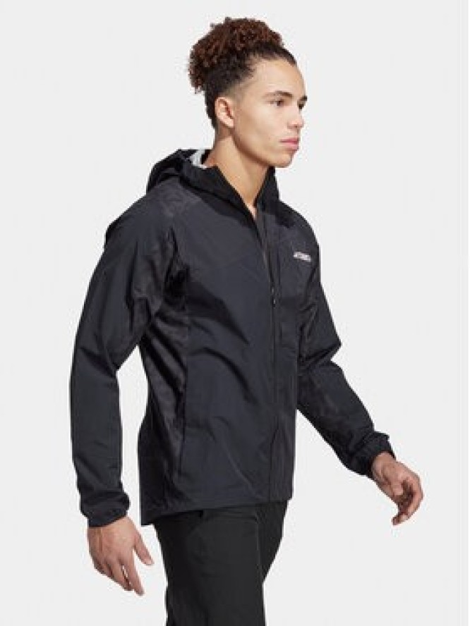 adidas Kurtka outdoor Terrex Xperior HN2912 Czarny Slim Fit