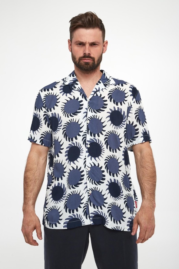 Koszula męska z krótkim rękawem Hanes JOOP! JEANS