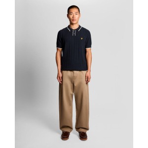 Dzianinowa koszulka polo Lyle & Scott