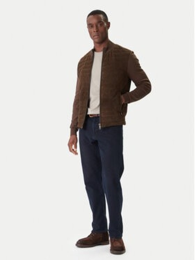 Milestone Kurtka skórzana MSTurner 531624 60705 Brązowy Regular Fit