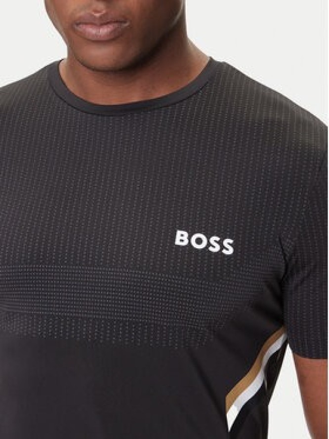 BOSS T-Shirt Tech TOC 50543329 Czarny Slim Fit