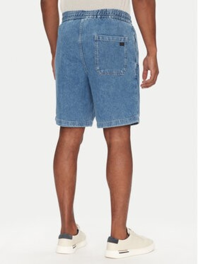BOSS Szorty jeansowe 50537804 Niebieski Relaxed Fit