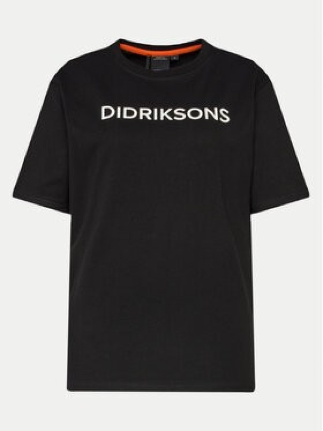 Didriksons T-Shirt Harald 505551 Czarny Regular Fit