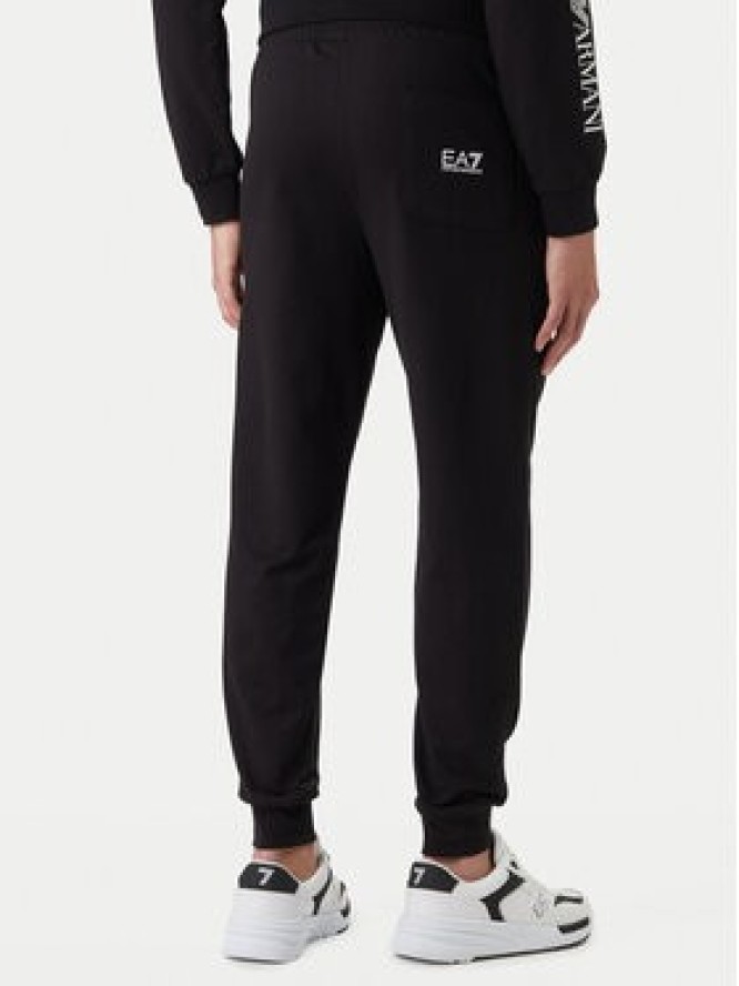EA7 Emporio Armani Spodnie dresowe 7M000571 AF13512 MC001 Czarny Regular Fit