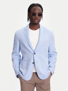 United Colors Of Benetton Marynarka 23B3UW014 Niebieski Regular Fit