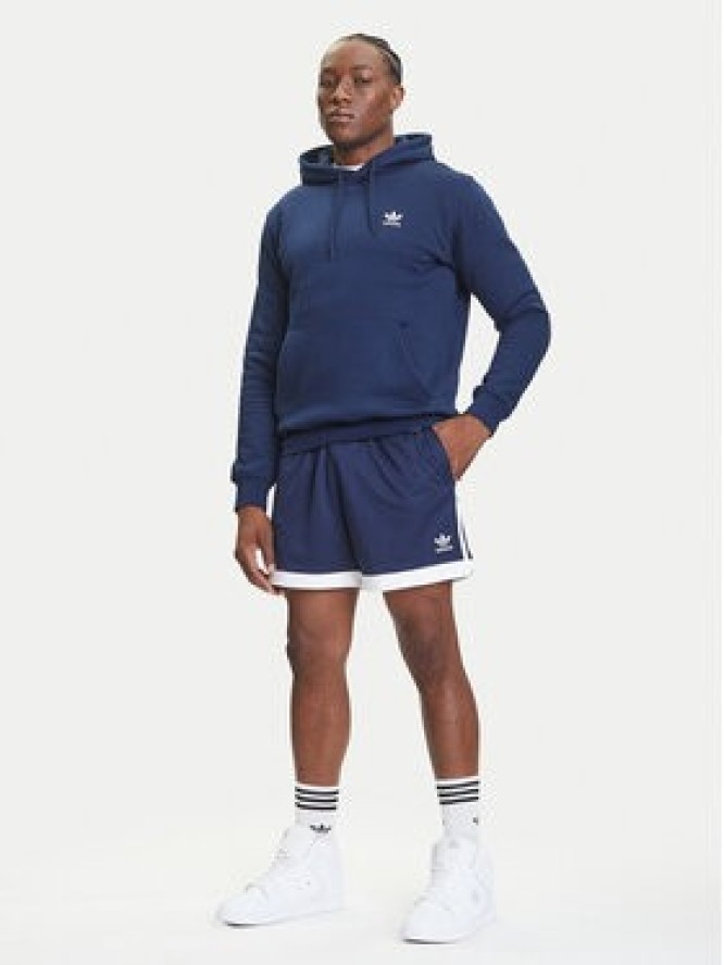 adidas Szorty sportowe Mock Eyelet JY1310 Granatowy Regular Fit