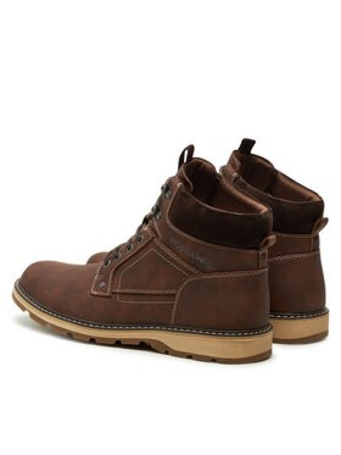 Jack & Jones Trzewiki Stratford 12257762 Brązowy