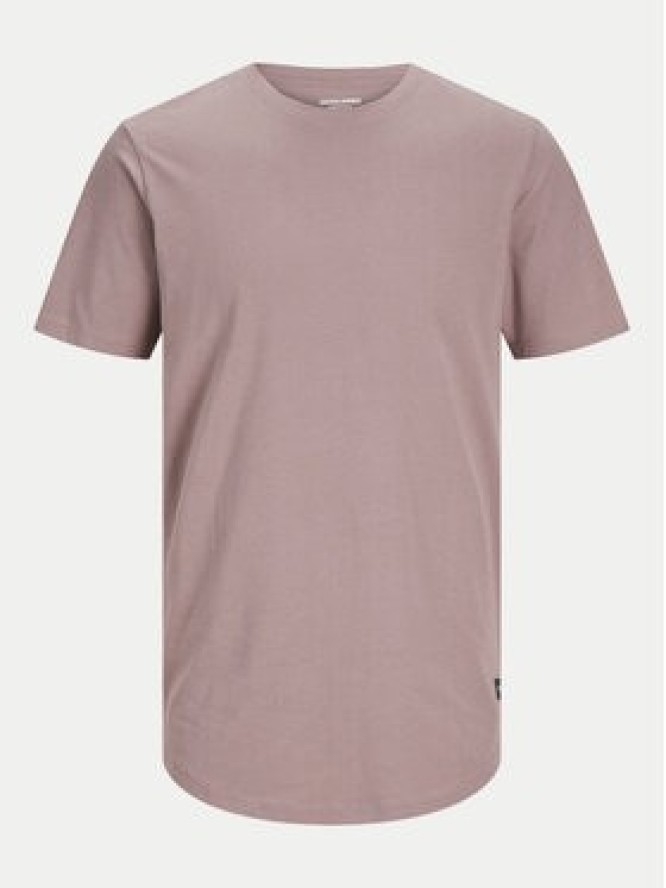 Jack & Jones T-Shirt Jjenoa 12113648 Różowy Long Line Fit