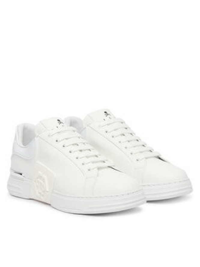 PHILIPP PLEIN Sneakersy SAFS USC0904 PLE005N Biały