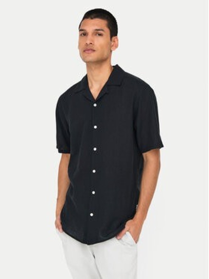 Only & Sons Koszula Caiden 22025116 Czarny Slim Fit