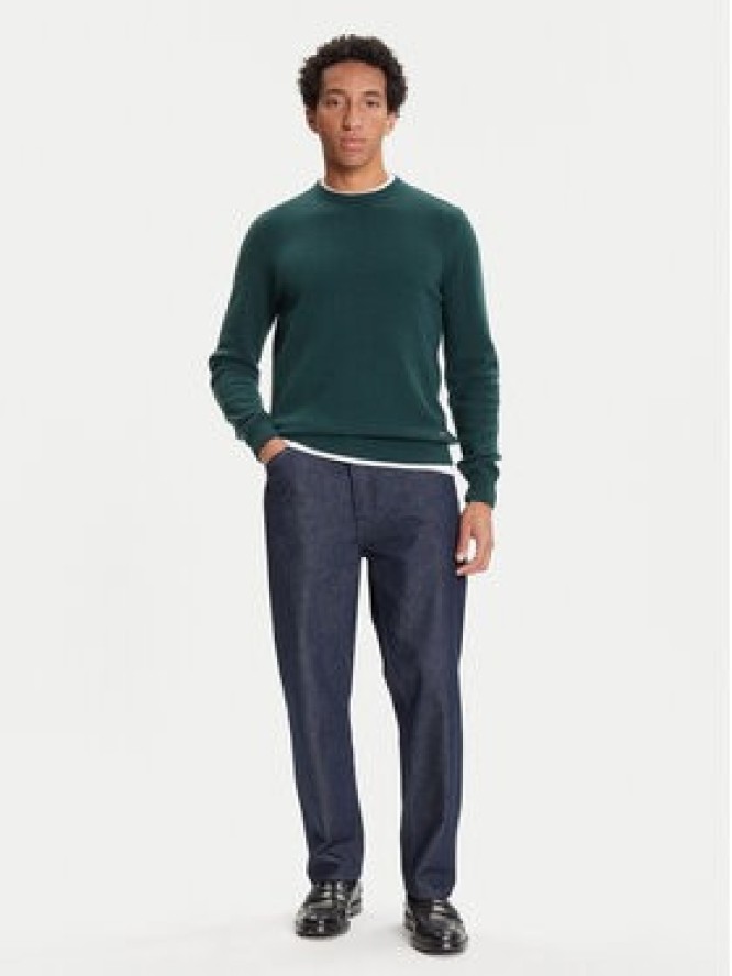 Barbour Sweter MKN0584GN59 Zielony Regular Fit