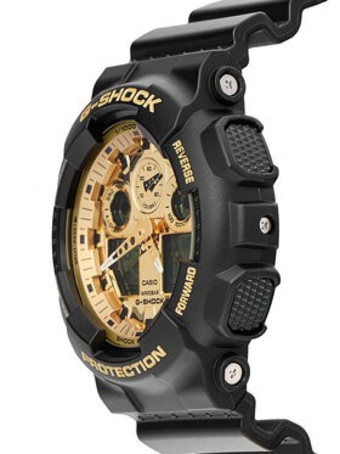 G-Shock Zegarek GA-100GGB-1A9ER Czarny