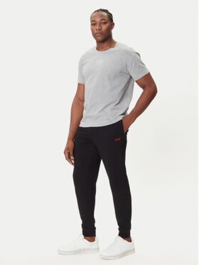 HUGO T-Shirt Laze 50525236 Szary Relaxed Fit