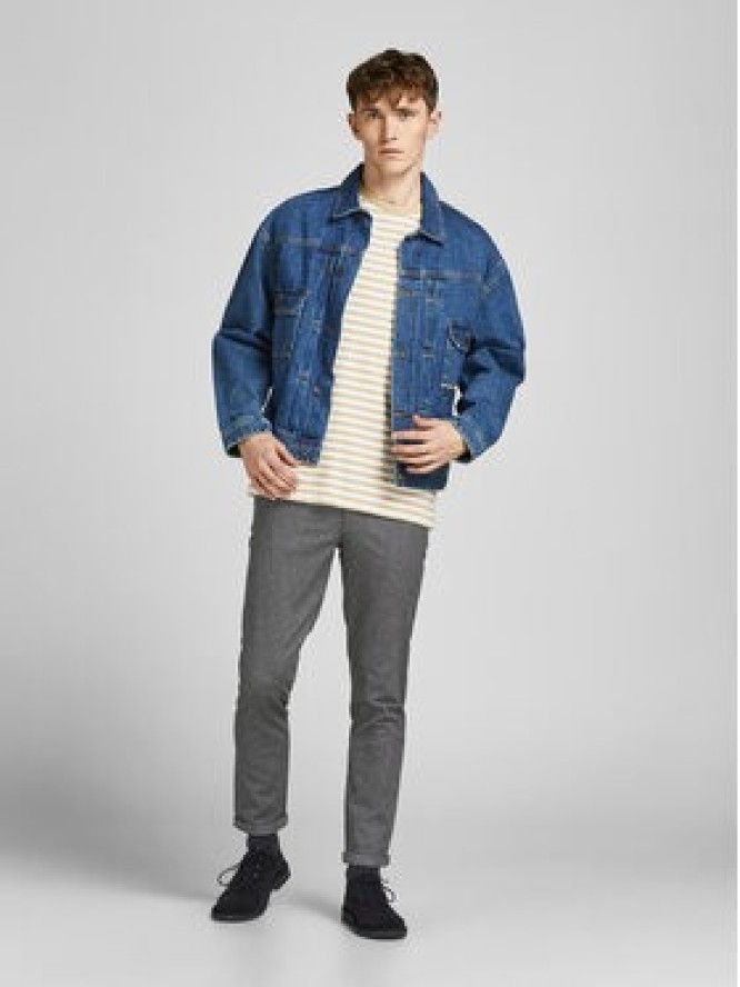 Jack & Jones Chinosy Marco 12206198 Szary Slim Fit