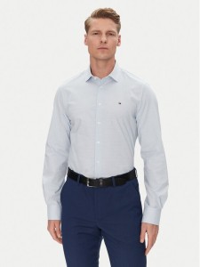 Tommy Hilfiger Koszula MW0MW38961 Błękitny Slim Fit