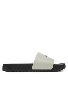 Calvin Klein Klapki Chunky Pool Slide Rub HM0HM01063 Szary