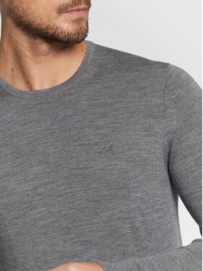 Calvin Klein Sweter Superior K10K109474 Szary Regular Fit
