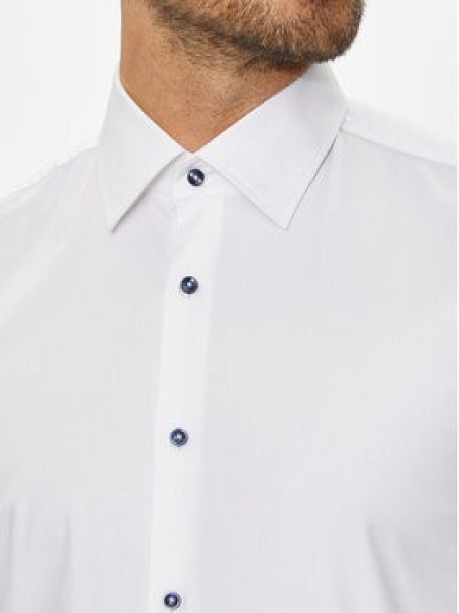 Boss Koszula 50519867 Biały Slim Fit