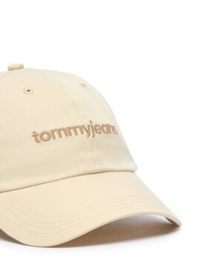 Tommy Hilfiger Czapka z daszkiem Tjm Script AM0AM14455 Kremowy