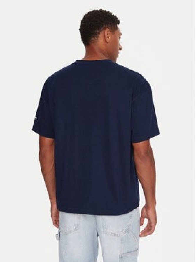 Reebok T-Shirt RK25153CCM Granatowy Regular Fit