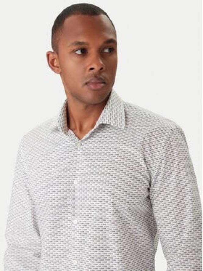 HUGO Koszula Kenno 50555318 Biały Slim Fit