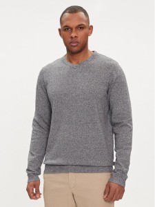 Jack & Jones Sweter 12137194 Granatowy Regular Fit