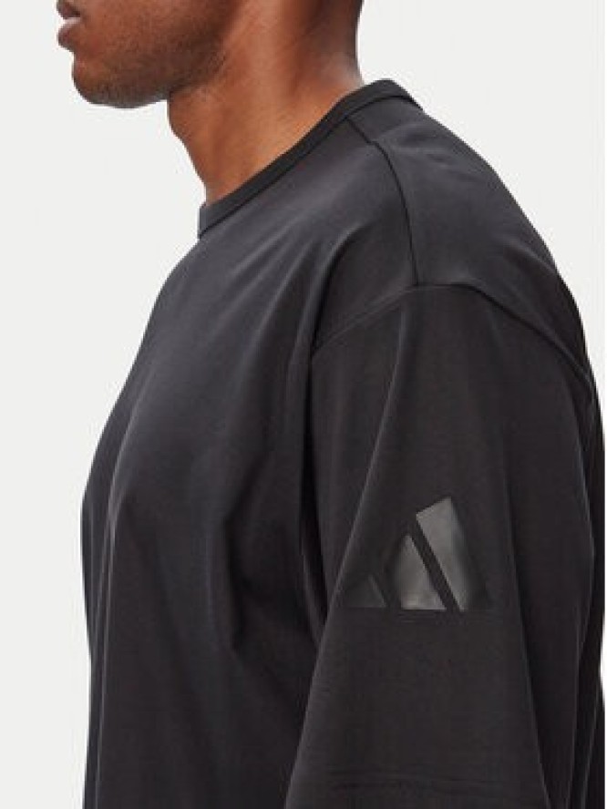 adidas T-Shirt Soft Lux KB8092 Czarny Regular Fit