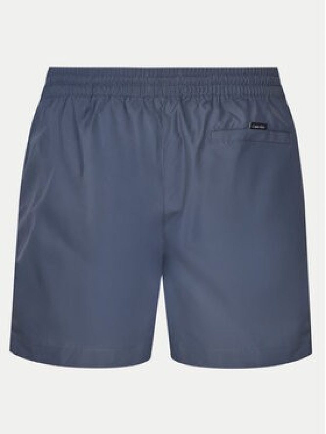 Calvin Klein Swimwear Szorty kąpielowe KM0KM01109 Niebieski Regular Fit