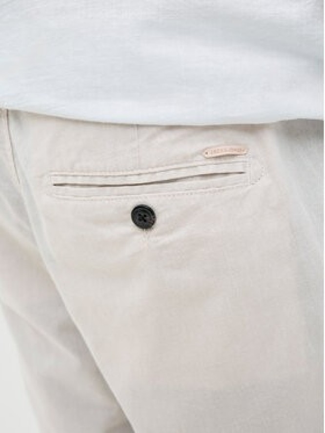 Jack & Jones Szorty materiałowe Stace Summer 12248627 Beżowy Regular Fit