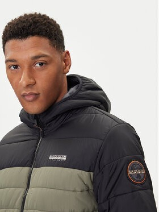 Napapijri Kurtka zimowa A-Gesar H NP0A88U3 Zielony Regular Fit