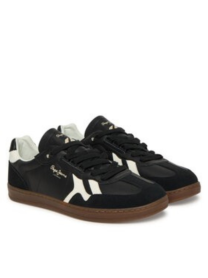 Pepe Jeans Sneakersy Ball Zero M PMS000010 Czarny