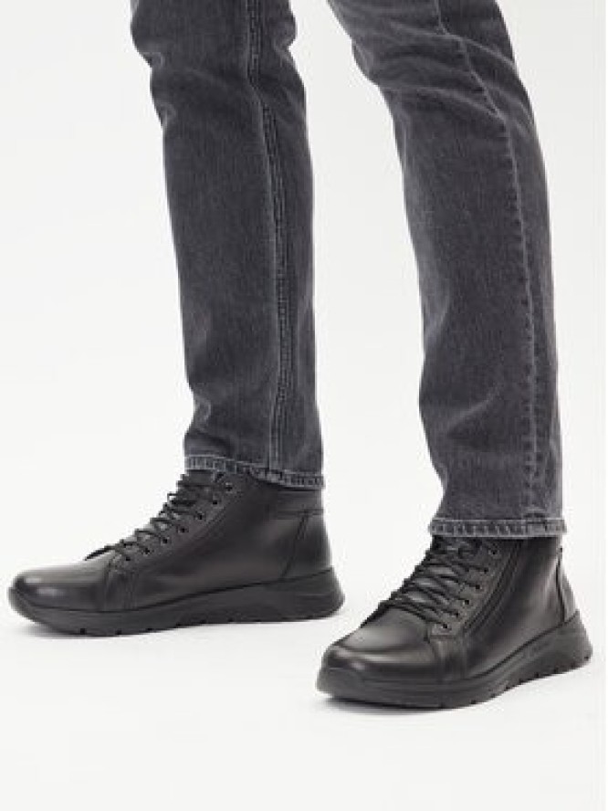 Rieker Trzewiki 39604-00 Czarny