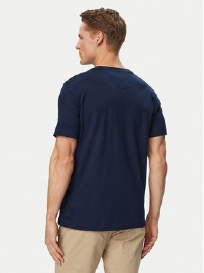 Tommy Hilfiger T-Shirt Ess Seasonal MW0MW39995 Granatowy Regular Fit