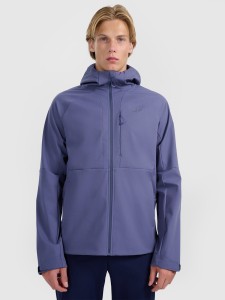 4F Kurtka softshell wiatroodporna membrana 10000 męska - granatowa 3XL