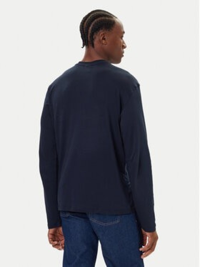 Calvin Klein Longsleeve LV04LD227G Granatowy Regular Fit